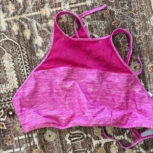 lululemon athletica Pink High-Neck Bikini Top